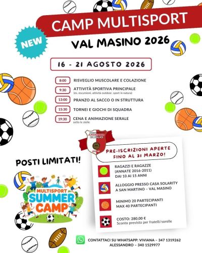 campo estivo Valmasino