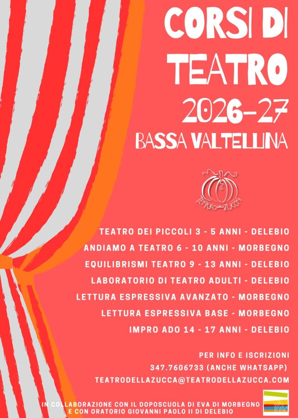 corsi teatro della Zucca