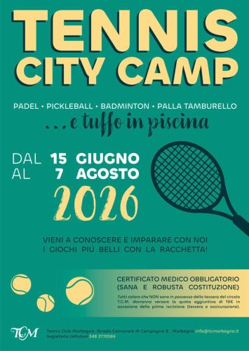 Campi estivi di tennis a Morbegno