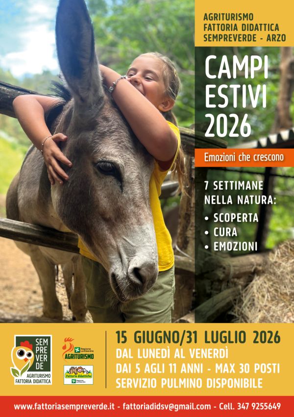 fattoria didattica sempre verde 2026