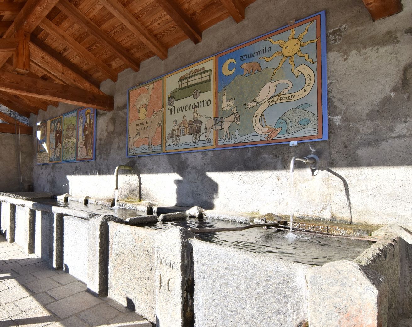 lavatoio pedesina valgerola