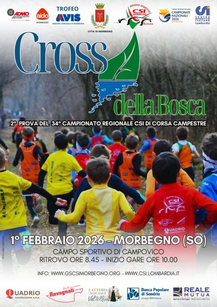 34&deg; campionato regionale CSI di corsa campestre